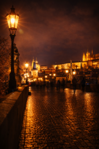 Praga: Fiume di luce