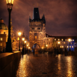 Praga: Porta nella notte